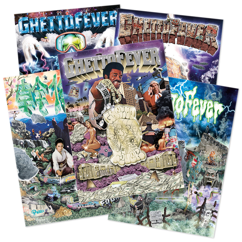 GHETTO FEVER "COVER PRINTS"