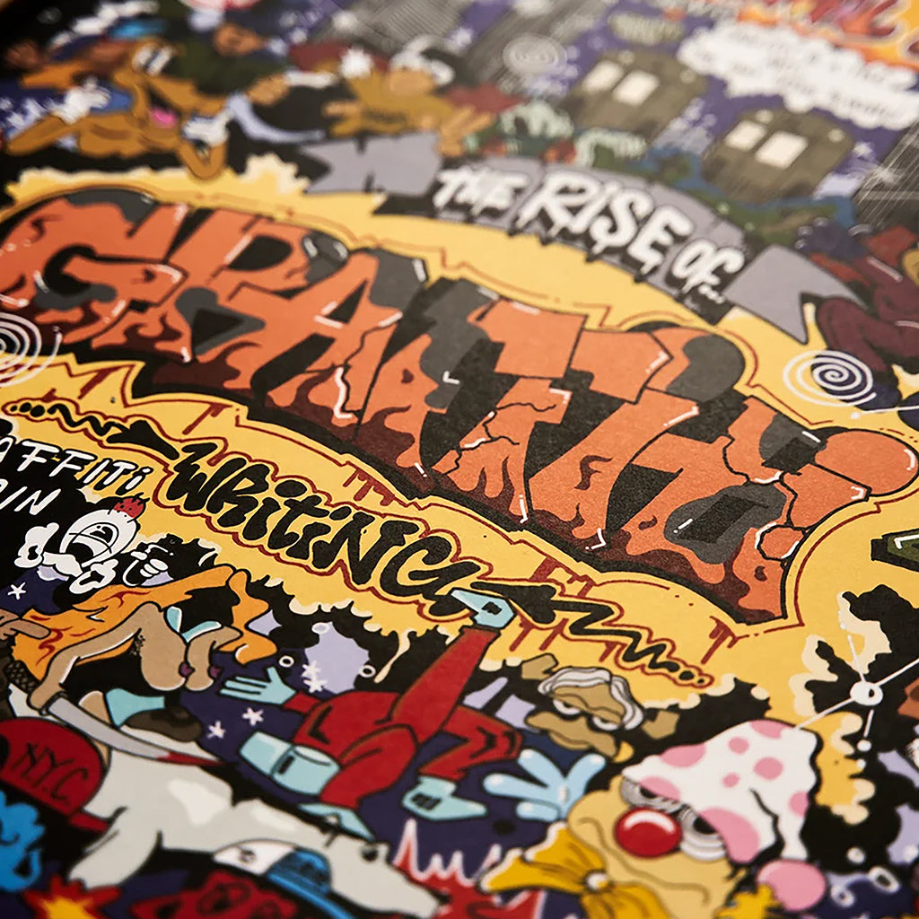 "THE RISE OF GRAFFITI WRITING" MOVIE PRINT